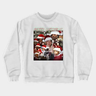 Merry Christmas music rap Crewneck Sweatshirt